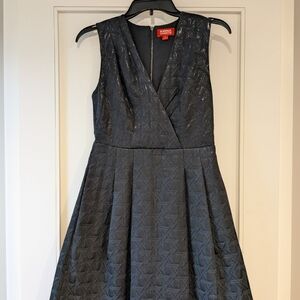 Kirna Zabete Black Sleeveless Dress with a bit of Shine! Size 6